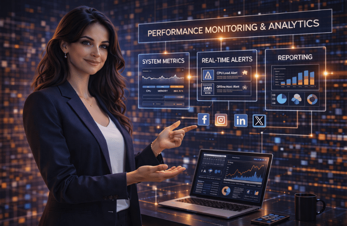 social media performance monitoring - LB Digital